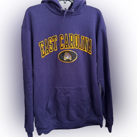 Champion Other - ECU East Carolina University Pirates Champion Hoodie, Large